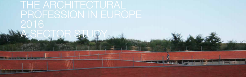 Se han publicado los Resultados del Estudio Sectorial del Consejo de Arquitectos de Europa.