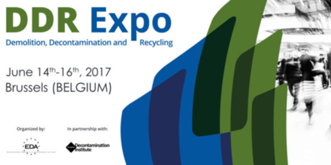 Bruselas celebrará en junio la feria de Demolición, Descontaminación y Reciclaje