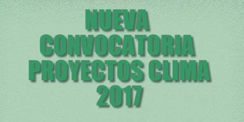 Abierta inscripción para la Sexta Edición de Proyectos Clima