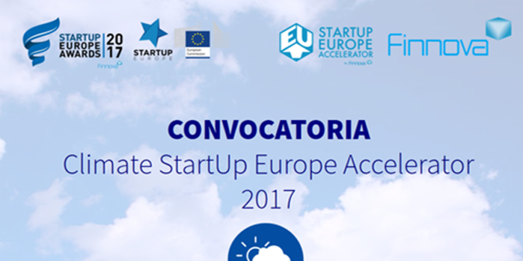 Las ideas para participar en la convocatoria Climate StartUp Europe Accelerator 2017 pueden presentarse hasta el 19 de abril.