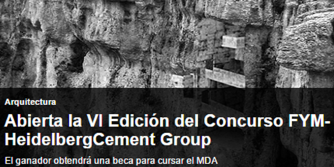 Abierta inscripción de la Sexta Edición del Concurso FYM-HeidelbergCement Group