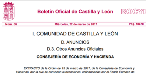 Abierta convocatoria para la mejora de la Eficiencia Energética en Edificios de Castilla y León