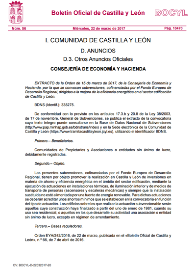 La línea de subvenciones será de tres millones de euros. 