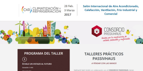 Ocho Talleres prácticos en la Feria de la Climatización y Refrigeración para entender el Estándar Passivhaus