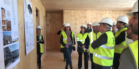 Hondarribia tendrá el Edificio más grande del Suroeste de Europa construido en Madera