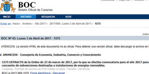 Abierta convocatoria para Ayudas destinadas a la Instalación de Energías Renovables en Viviendas