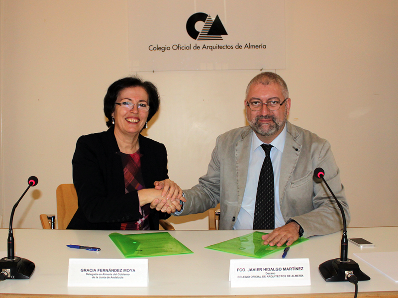 El PITA y COA Almería han firmado un convenio para promover entre otras acciones la construcción sostenible. 
