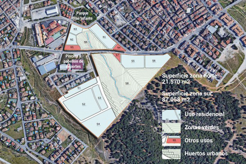 El Ayuntamiento de La Zubia ha proyectado un ecobarrio de 320 viviendas con distrito energético propio. 