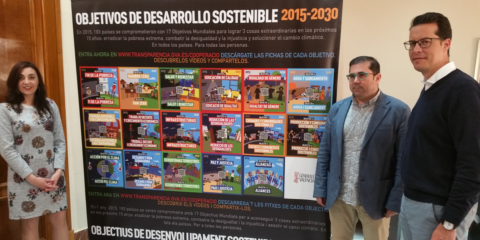 Elda se suma a la campaña de divulgación de los Objetivos de Desarrollo Sostenible