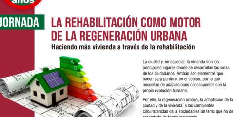 Jornada sobre la Rehabilitación como motor de la Regeneración Urbana