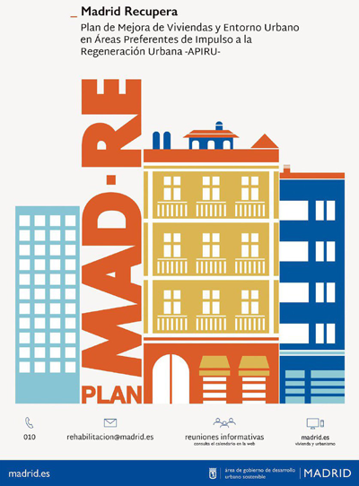 Plan MAD-RE del Ayuntamiento de Madrid. 