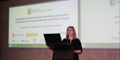 Ponencia Inés Leal, Directora Congreso Edificios Energía Casi Nula, en el VII Workshop EECN