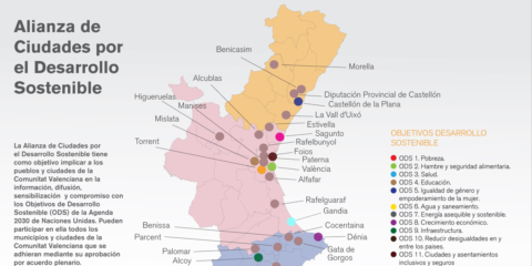 Alrededor de 30 municipios valencianos se unen a la Alianza de Ciudades para el Desarrollo Sostenible