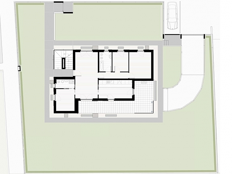 Plano del edificio REZ L2. 