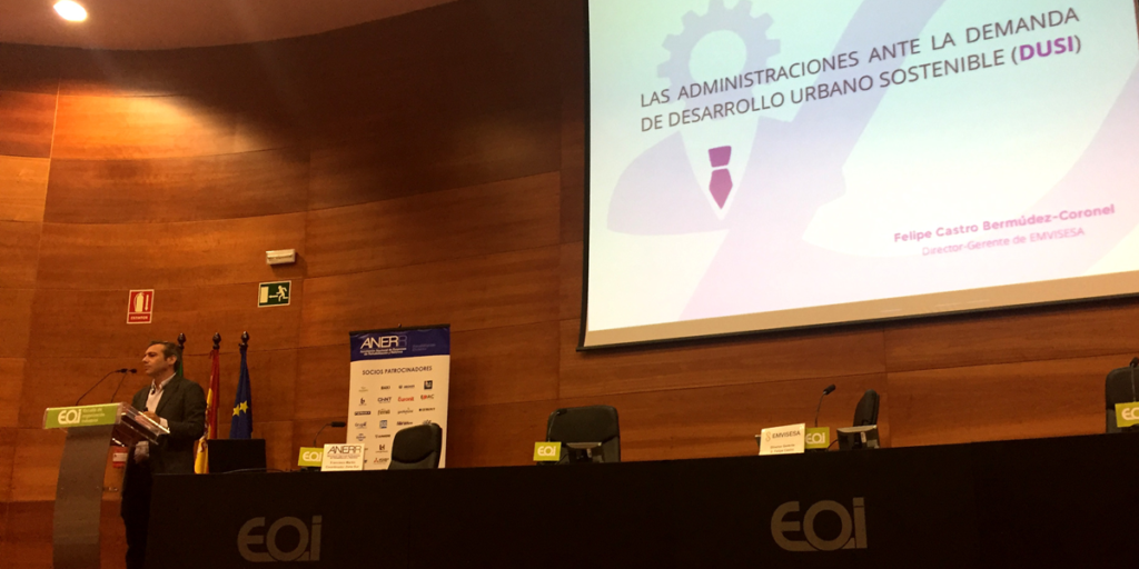 En la sede de la EOI de Sevilla se ha celebrado la jornada “Rehabilitación Eficiente de Edificios y Desarrollo Urbano Sostenible”. 