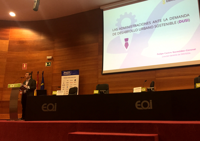 En la sede de la EOI de Sevilla se ha celebrado la jornada “Rehabilitación Eficiente de Edificios y Desarrollo Urbano Sostenible”. 