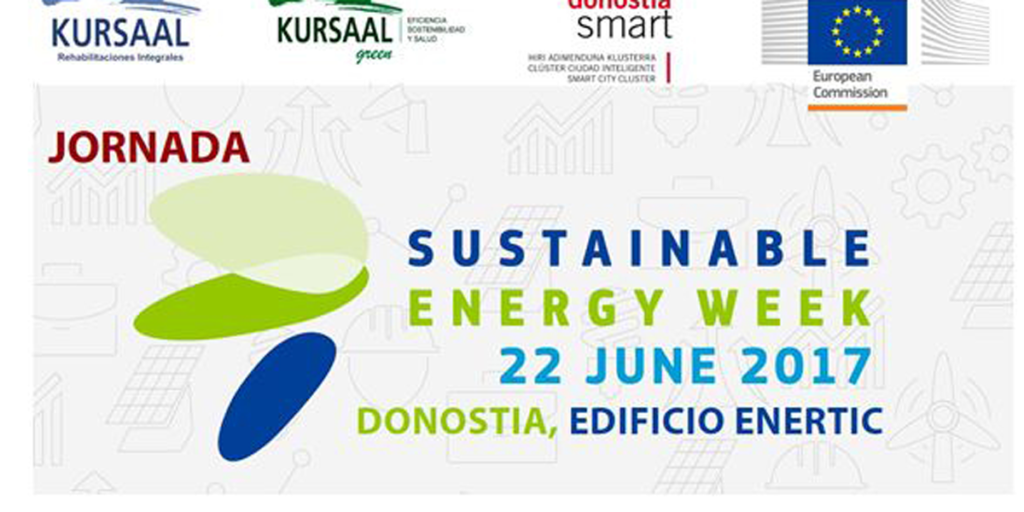 El 22 de junio se celebrará la jornada sobre los nuevos horizontes de la Rehabilitación Energética en Donostia. 