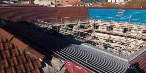 El Sistema Onduline Bajo Teja DRS protege la histórica Aduana de Bilbao