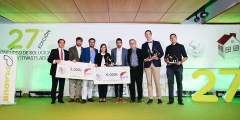 Pladur entrega los premios de la Vigésimo Séptima Edición de su Concurso de Soluciones Constructivas