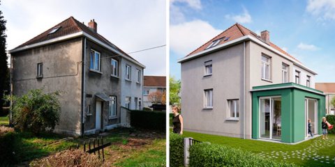La asociación de Vivienda social Foyer Anderlechtois renovará 86 propiedades utilizando el concepto RenovActive de VELUX