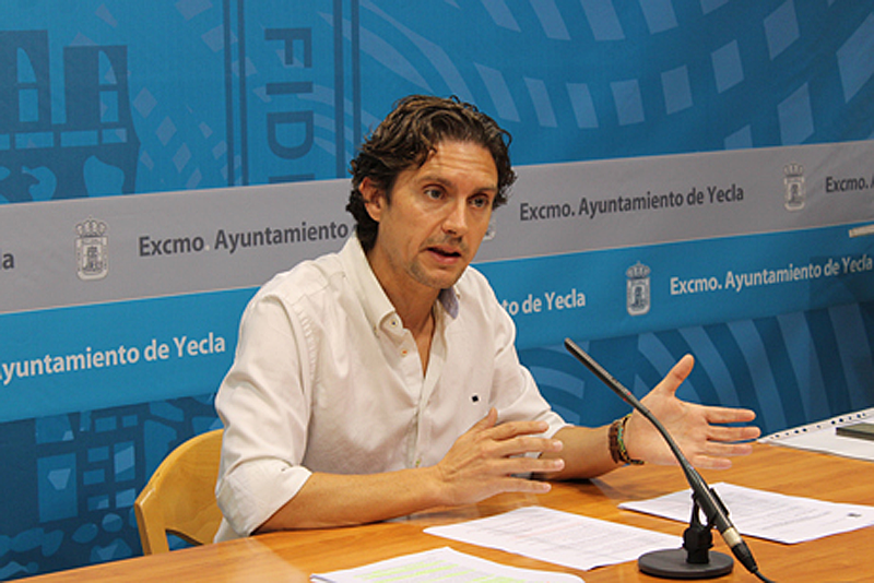 Juan Miguel Zornoza, concejal de Urbanismo del Ayuntamiento de Yecla. 