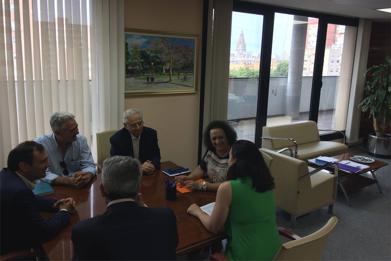 Reunión entre la Comunidad Autónoma y Fremm. 