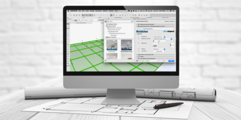 Nueva biblioteca BIM de Rockfon para ofrecer datos sobre Techos y soluciones murales