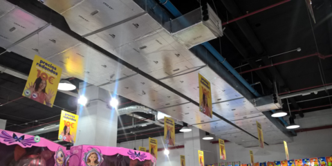 22.000 metros cuadrados de conductos URSA AIR en el nuevo Centro Comercial SAMBIL de Madrid