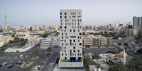 Wind Tower, el primer proyecto de Vivienda en altura de AGi architects completado en Kuwait