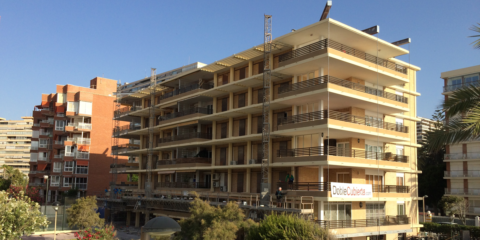 Reparación estructural del Edificio de apartamentos Alhambra en Alicante