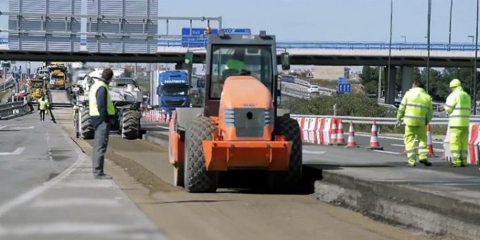 Desarrollan un nuevo firme que recicla áridos procedentes de empresas siderúrgicas para su uso en carreteras