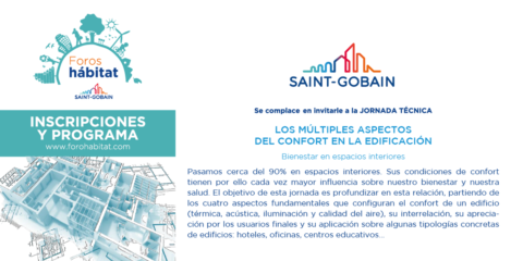 Jornada Técnica sobre los múltiples aspectos del Confort en la Edificación el 19 de septiembre en Madrid