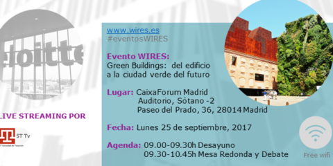 Mesa Redonda y Debate “Green Buildings: del Edificio a la ciudad verde del futuro” en CaixaForum Madrid
