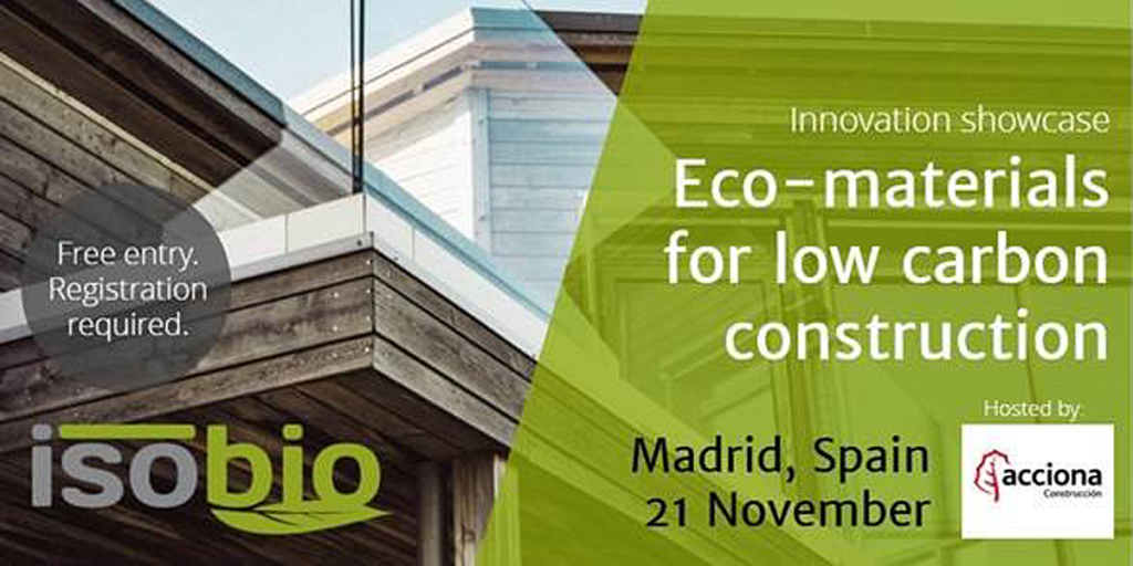 El 21 de noviembre se celebrará en Madrid un taller de ISOBIO. 