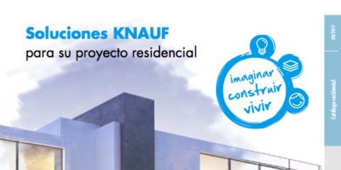 Nuevo catálogo de soluciones de knauf para Proyectos Residenciales