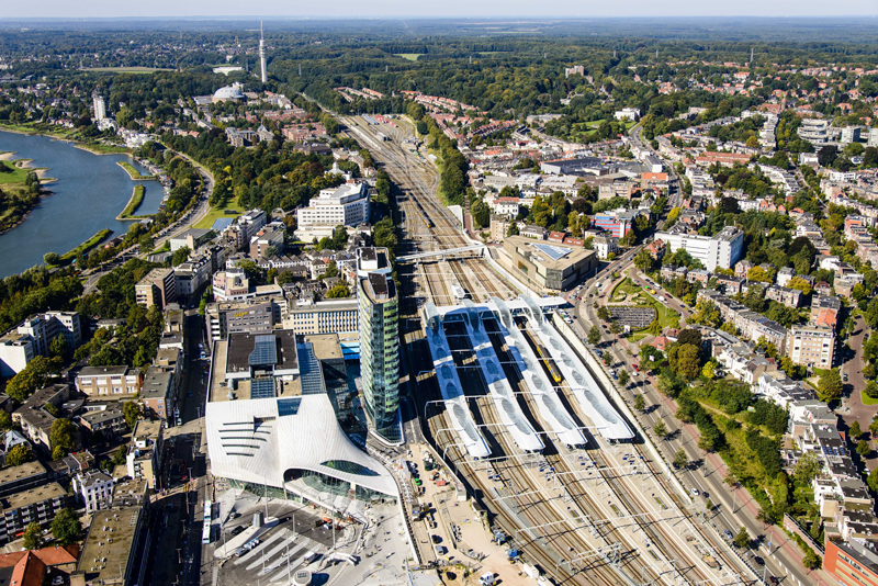 Ganador de la categoría Developments & Initiatives: UNStudio con "Arnhem Central Station".