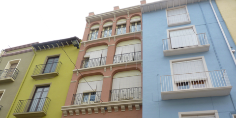 El Ayuntamiento de Barbastro destina Ayudas para la Rehabilitación Edificatoria y pintado de Fachadas