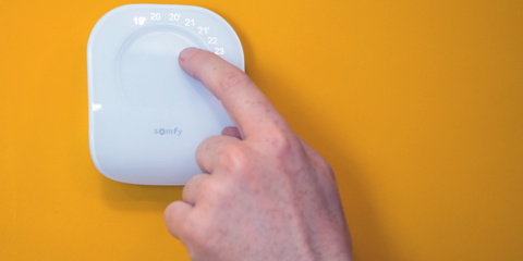 Nuevo termostato conectado de Somfy para reducir el Consumo Energético de las Viviendas