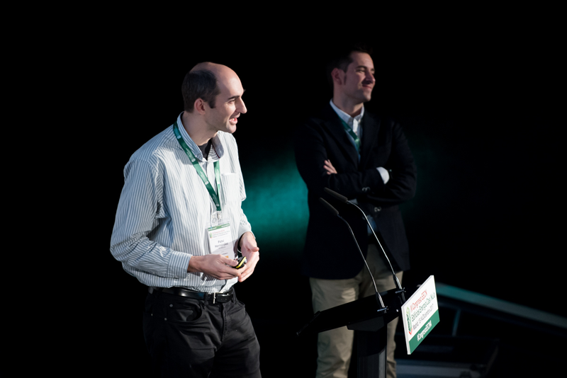 Patxi Hernández y David Grisaleña. Bloque de ponencias 2. IV Congreso Edificios Energía Casi Nula.