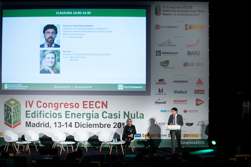 Clausura IV Congreso Edificios Energía Casi Nula 2017.