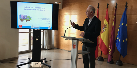 El Ayuntamiento de Murcia reduce un 44% las Emisiones de CO2 derivadas de la actividad municipal