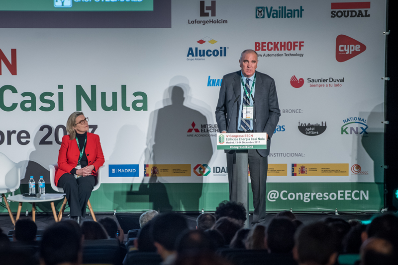 Antonio Aguilar. Inauguración del IV Congreso Edificios Energía Casi Nula 2017.