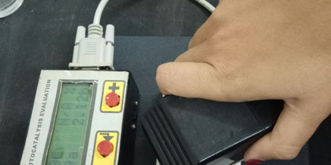 Nuevo dispositivo portátil para medir las actividad Fotocatalítica de materiales