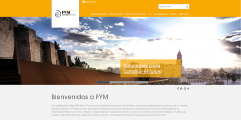 Nueva web de FYM con contenidos y navegación más optimizados