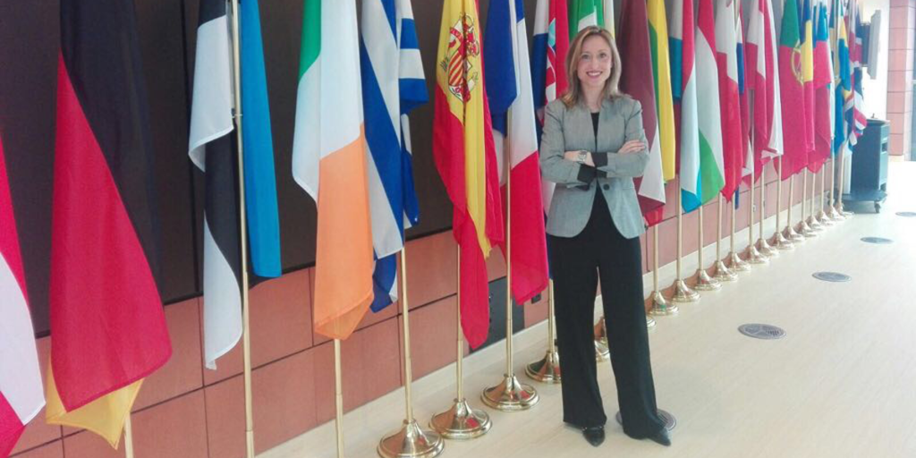 Directora general de Relaciones Institucionales y Asuntos Europeos, Virginia Marco.