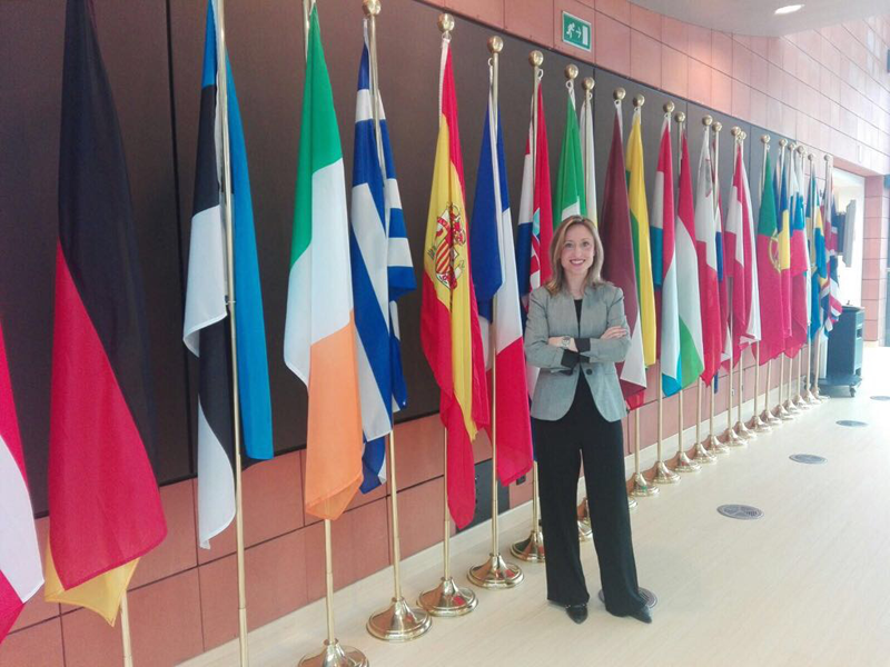 Directora general de Relaciones Institucionales y Asuntos Europeos, Virginia Marco. 