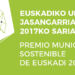 El 18 de enero Udalsarea21 otorgará el Premio Municipio Sostenible de Euskadi 2017