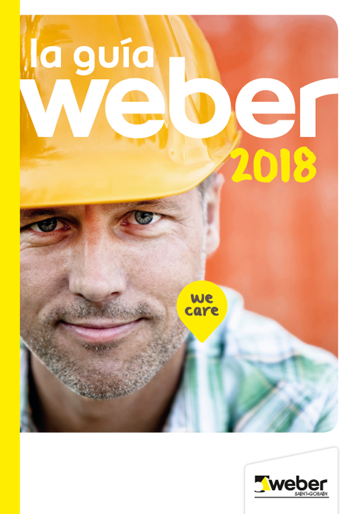 Weber ha lanzado la nueva guía 2018, un documento de soluciones útiles, eficaces y duraderas para la construcción. 