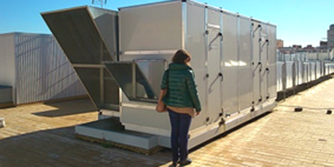 Potencial de los sistemas de ventilación natural pasiva en la reducción del consumo eléctrico – proyecto piloto de un colegio en Andalucía