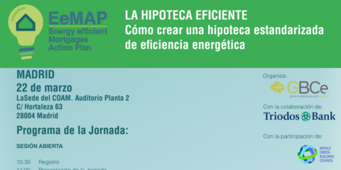 Jornada-Taller sobre la Hipoteca Europea de Eficiencia Energética el 22 de marzo en Madrid